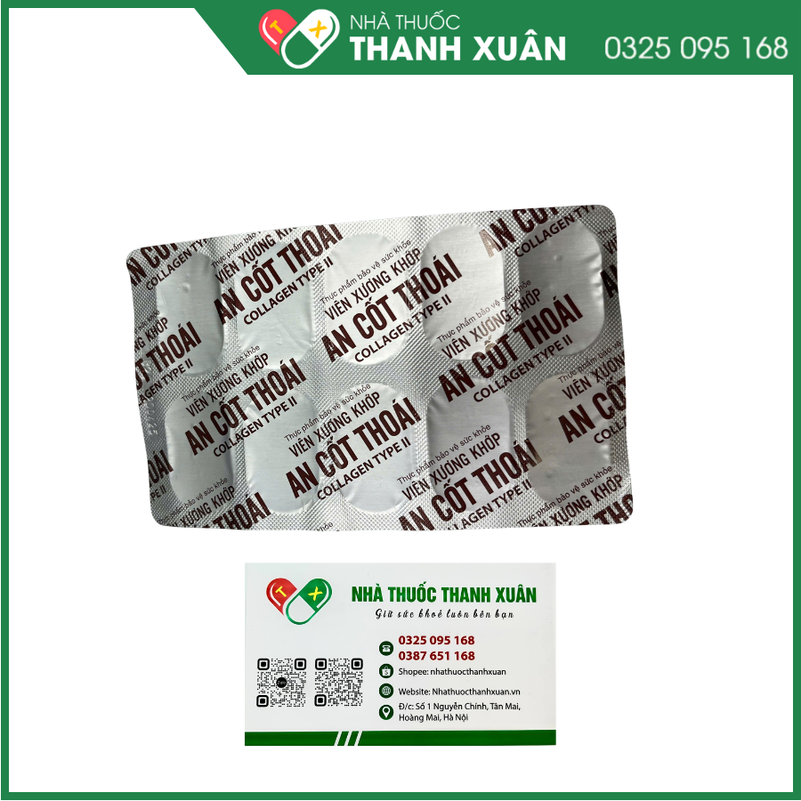 An Cốt Thoái giảm triệu chứng đau khớp